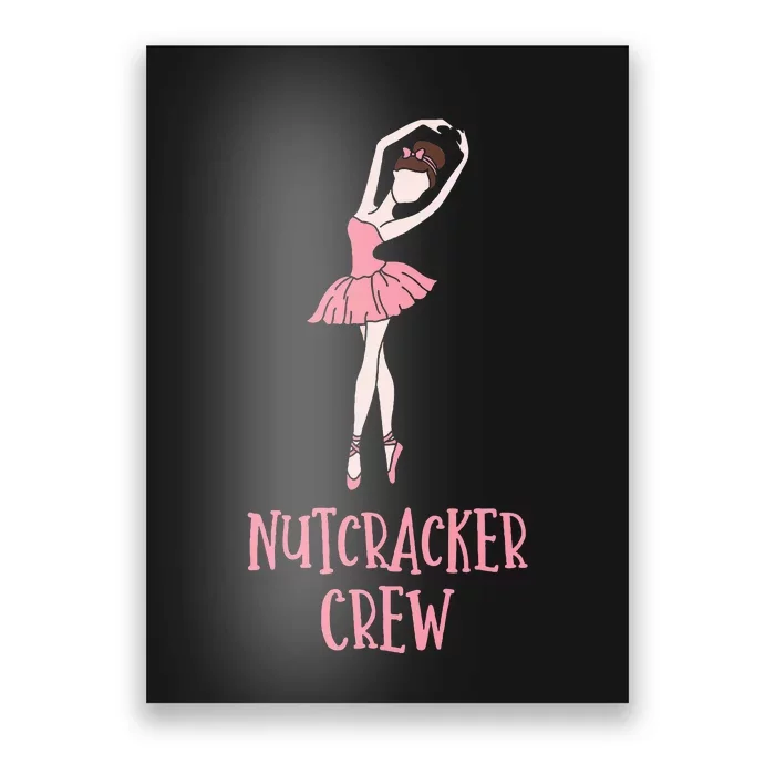 Cute Nutcracker Crew Ballet Dance Play Poster