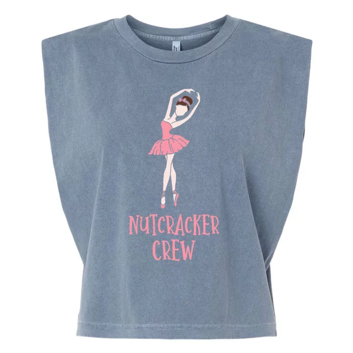 Cute Nutcracker Crew Ballet Dance Play Garment-Dyed Women's Muscle Tee