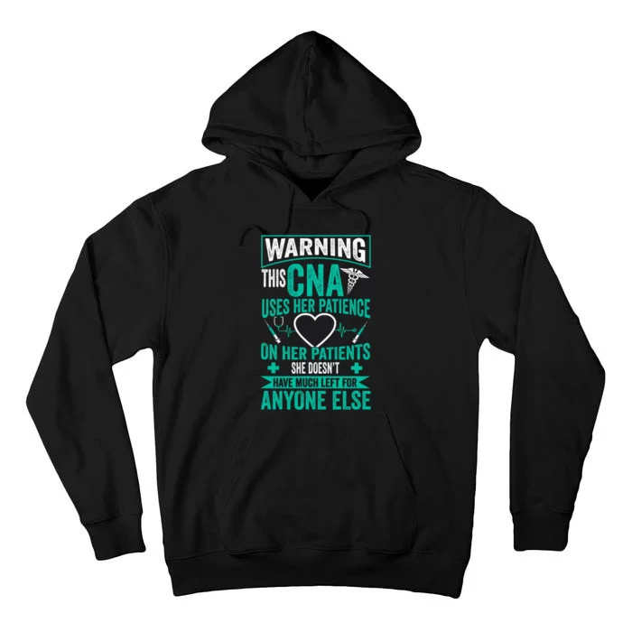 Cna Nurse Certified Nurse Assistance Tall Hoodie