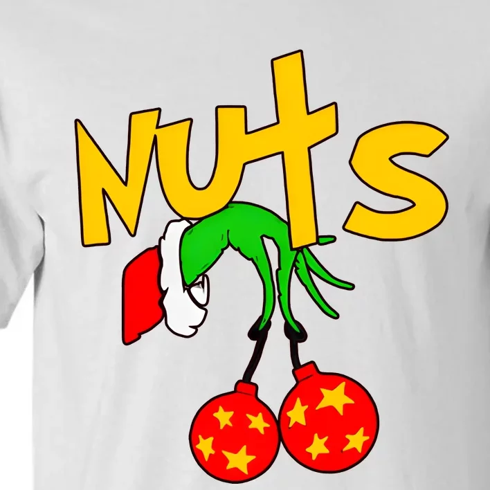 Chest Nuts Couples Matching Christmas Humor Tall T-Shirt