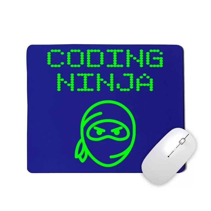 Coding Ninja Computer Programming Web Developer Coder Coding Gift Mousepad