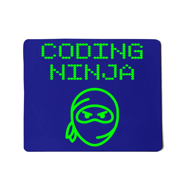 Coding Ninja Computer Programming Web Developer Coder Coding Gift Mousepad