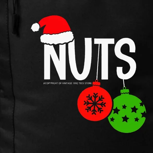 Chest Nuts Christmas Funny Matching Couple Chestnuts Daily Commute Backpack