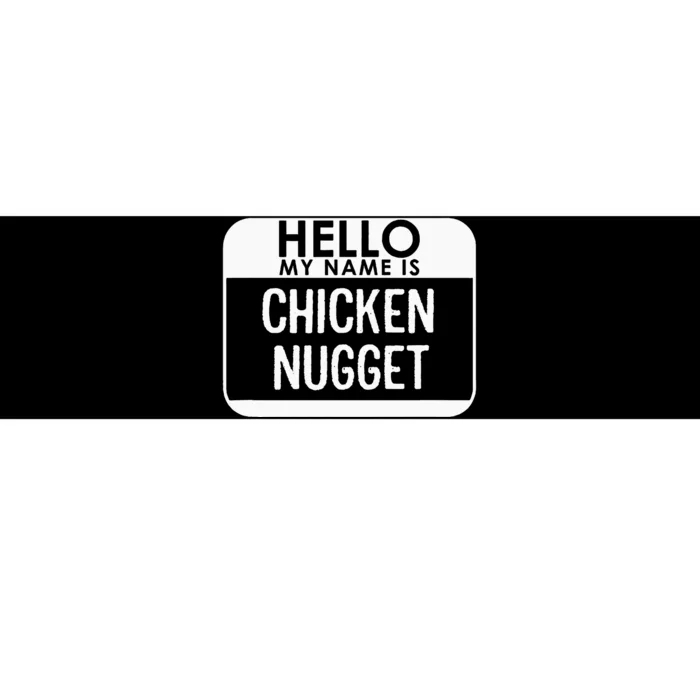 Chicken Nugget Costume Funny Easy Last Minute Halloween Gift Bumper Sticker