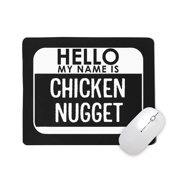 Chicken Nugget Costume Funny Easy Last Minute Halloween Gift Mousepad