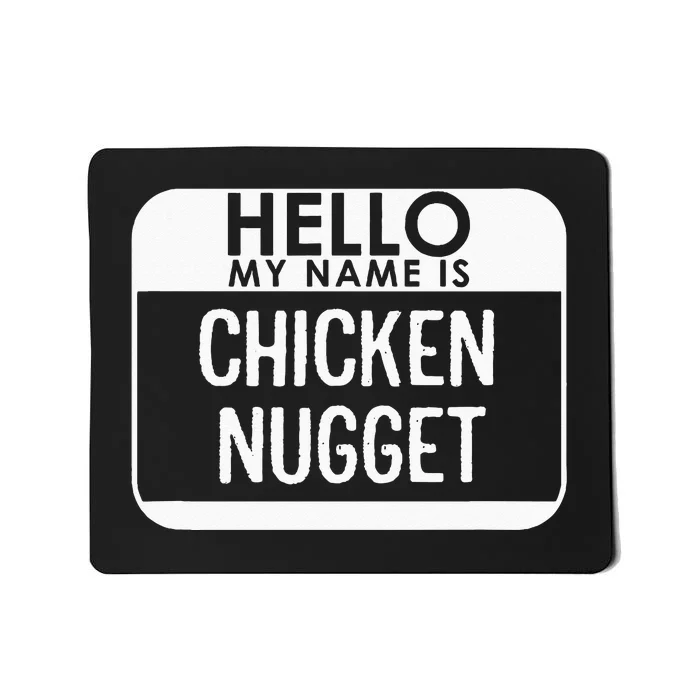 Chicken Nugget Costume Funny Easy Last Minute Halloween Gift Mousepad