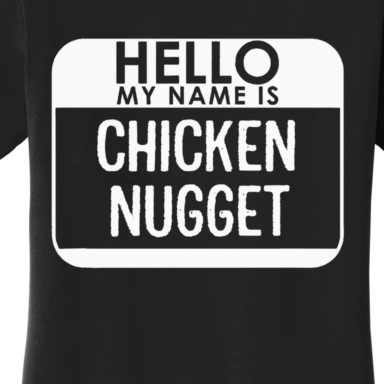 Chicken Nugget Costume Funny Easy Last Minute Halloween Gift Women's T-Shirt