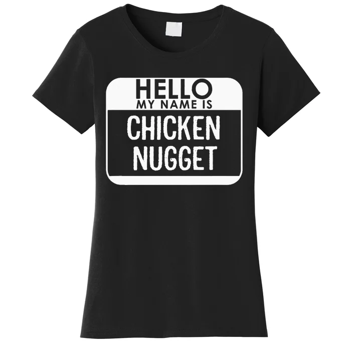 Chicken Nugget Costume Funny Easy Last Minute Halloween Gift Women's T-Shirt