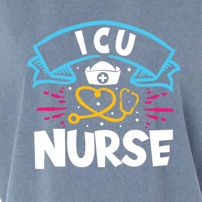 Clinic Nurse Caretaker Hospital Registered Gift Icu Nurse Gift Garment-Dyed Women's Muscle Tee