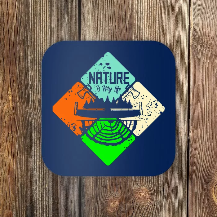 Colorful Nature Coaster