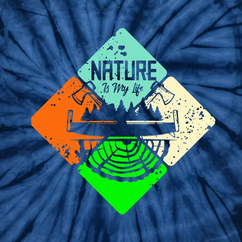 Colorful Nature Tie-Dye T-Shirt