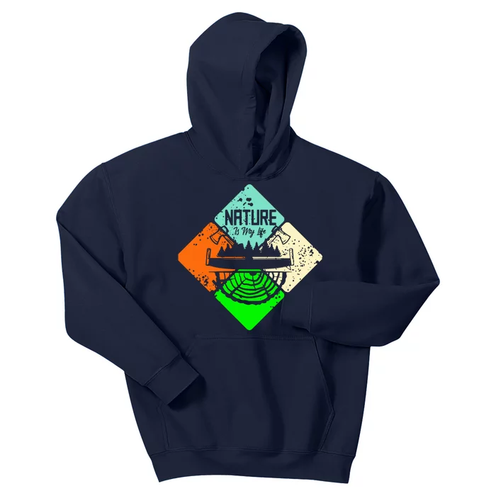 Colorful Nature Kids Hoodie