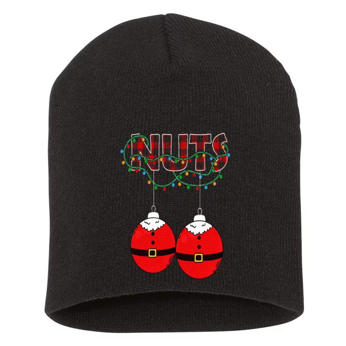 Chest Nuts Christmas Matching Couple Chestnuts Short Acrylic Beanie