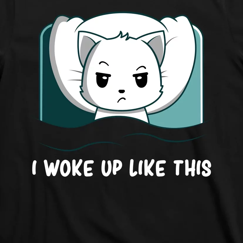 Hilarious Sleepy Lazy Cat T-Shirt