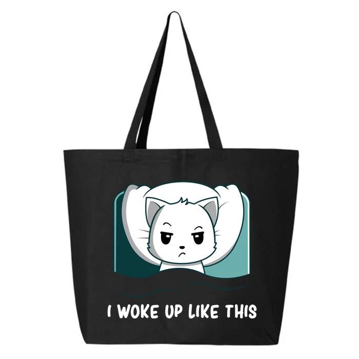 Hilarious Sleepy Lazy Cat 25L Jumbo Tote