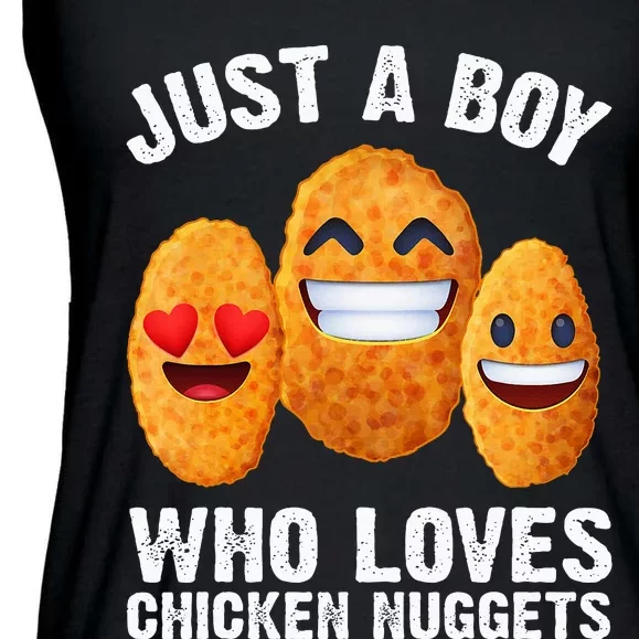 Chicken Nugget Ladies Essential Flowy Tank