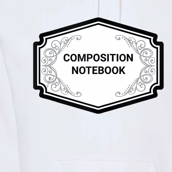 Composition Notebook Costume Teachers Matching Halloween Premium Hoodie