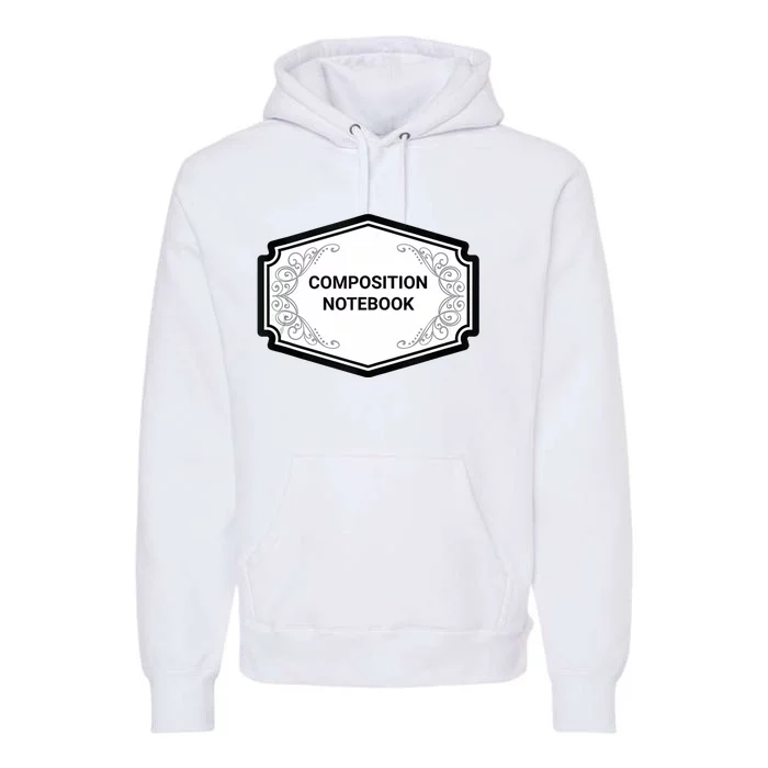 Composition Notebook Costume Teachers Matching Halloween Premium Hoodie