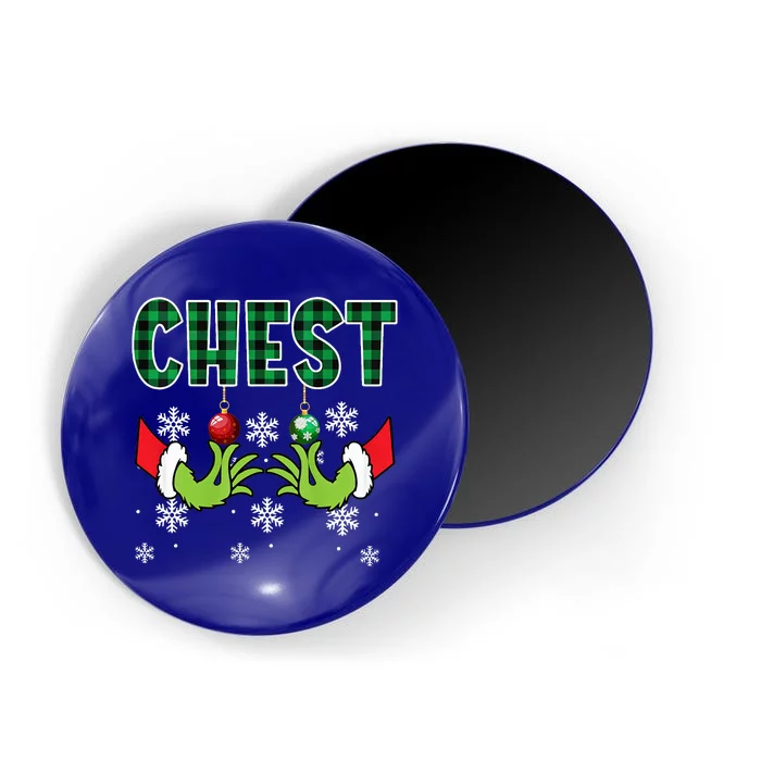 Chest Nuts Christmas Funny Matching Couple Chestnuts Magnet