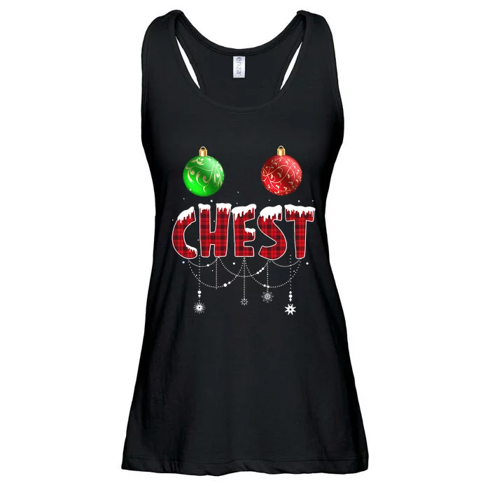 Chest Nuts Christmas Matching Couple Chestnuts Xmas Ladies Essential Flowy Tank