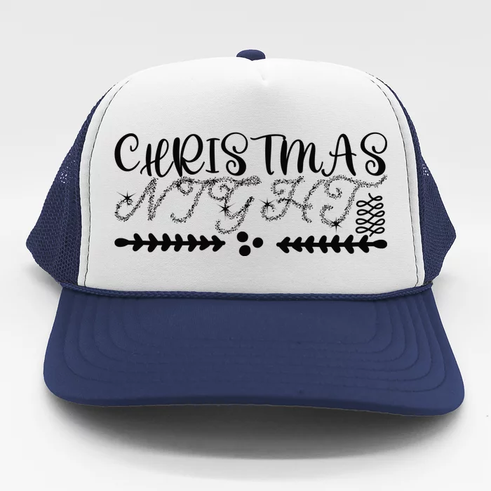 Christmas Night Trucker Hat