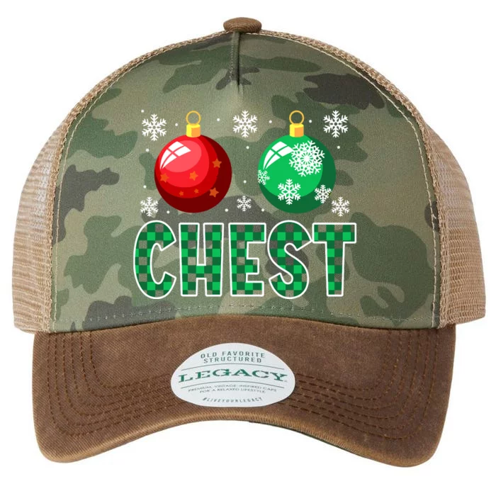 Chest Nuts Christmas Matching Couple Chestnuts Legacy Tie Dye Trucker Hat