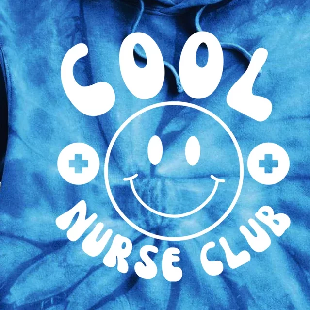 Cute Nurse Cool Nurse Club Groovy Nurse Week Gift Tie Dye Hoodie