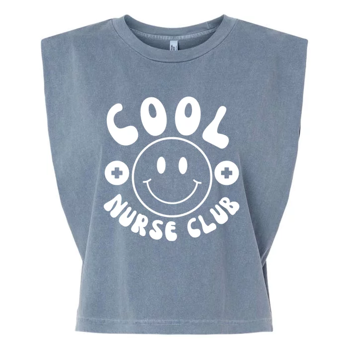 Cute Nurse Cool Nurse Club Groovy Nurse Week Gift Garment-Dyed Women's Muscle Tee