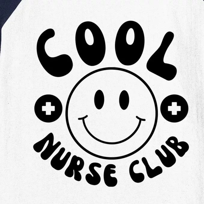 Cute Nurse Cool Nurse Club Groovy Nurse Week Gift Baseball Sleeve Shirt