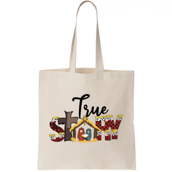 Christmas Nativity Christian Women True Story Tote Bag