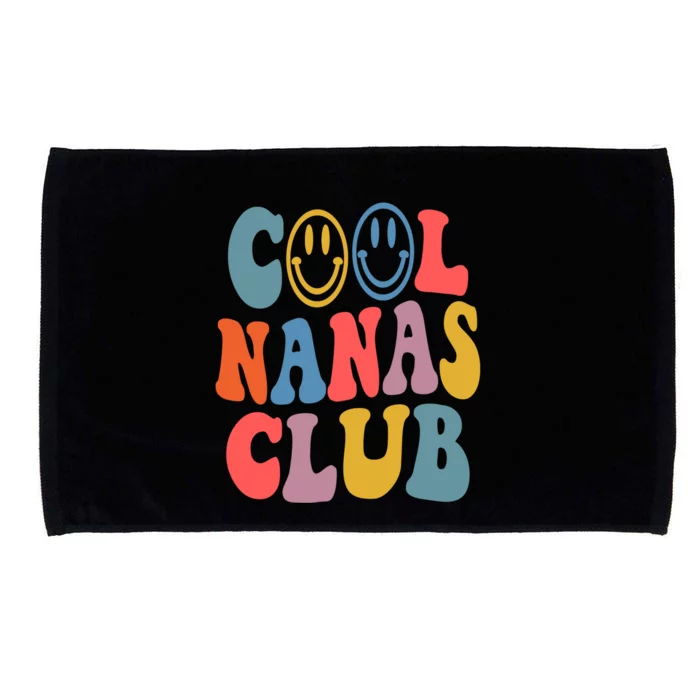 Cool Nanas Club Cool Grandma Promoted To Grandma Gift Microfiber Hand Towel