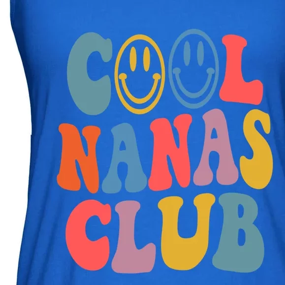 Cool Nanas Club Cool Grandma Promoted To Grandma Gift Ladies Essential Flowy Tank