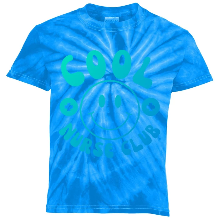 Cute Nurse Cool Nurse Club Groovy Nurse Week Gift Kids Tie-Dye T-Shirt