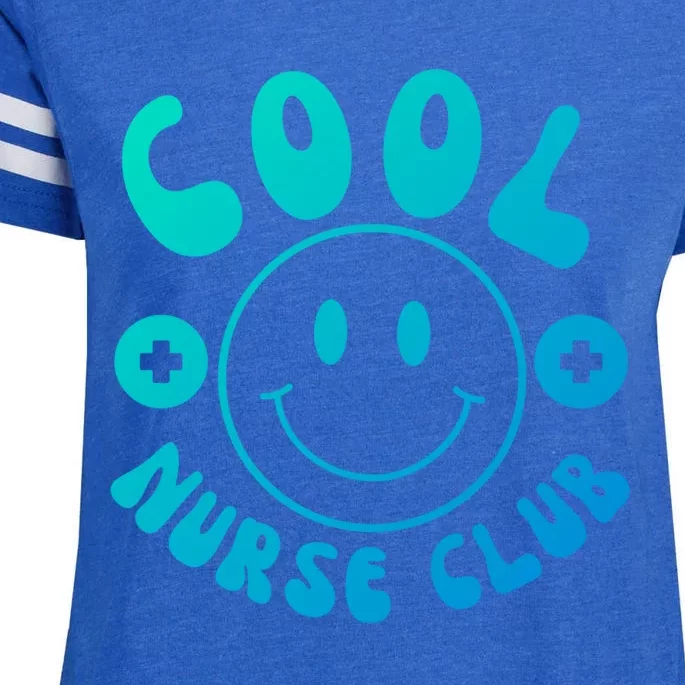 Cute Nurse Cool Nurse Club Groovy Nurse Week Gift Enza Ladies Jersey Football T-Shirt