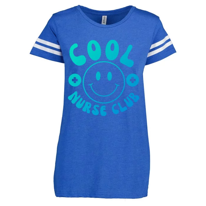 Cute Nurse Cool Nurse Club Groovy Nurse Week Gift Enza Ladies Jersey Football T-Shirt