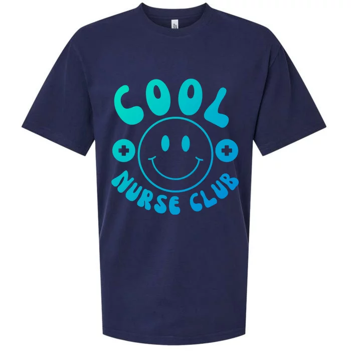 Cute Nurse Cool Nurse Club Groovy Nurse Week Gift Sueded Cloud Jersey T-Shirt