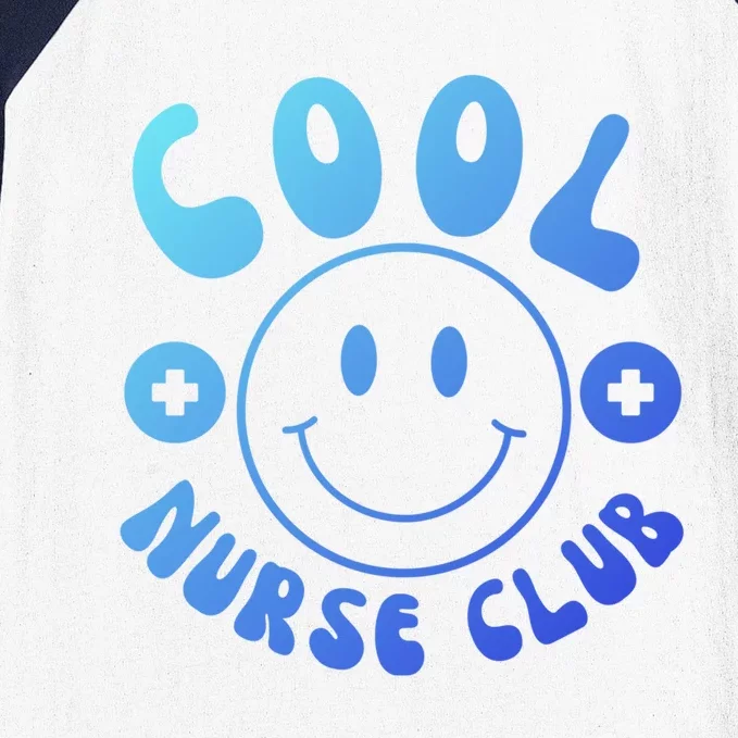 Cute Nurse Cool Nurse Club Groovy Nurse Week Gift Baseball Sleeve Shirt