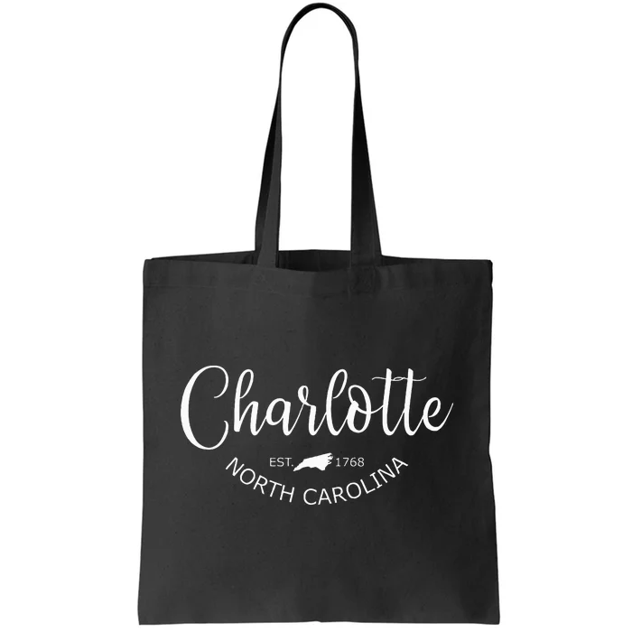 Charlotte North Carolina Classic Charlotte Nc Us City Tote Bag