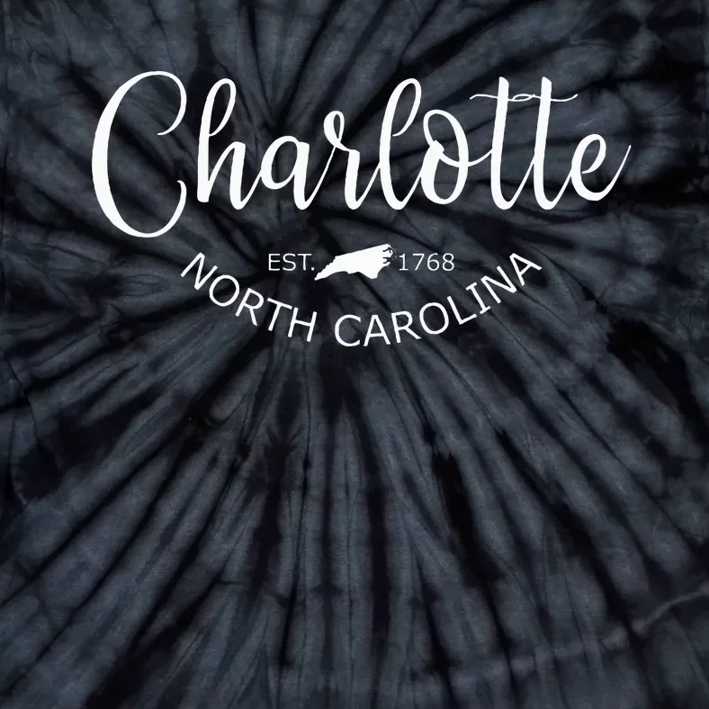 Charlotte North Carolina Classic Charlotte Nc Us City Tie-Dye T-Shirt