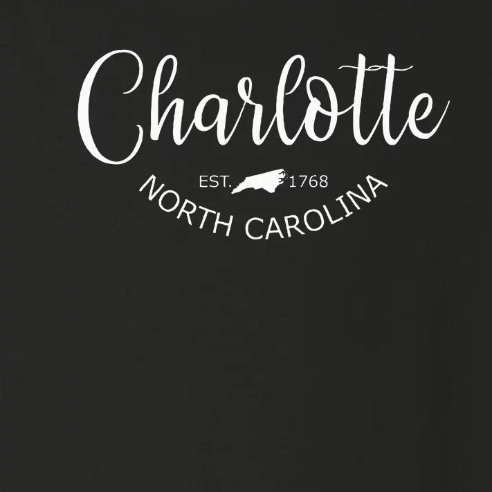 Charlotte North Carolina Classic Charlotte Nc Us City Toddler Long Sleeve Shirt