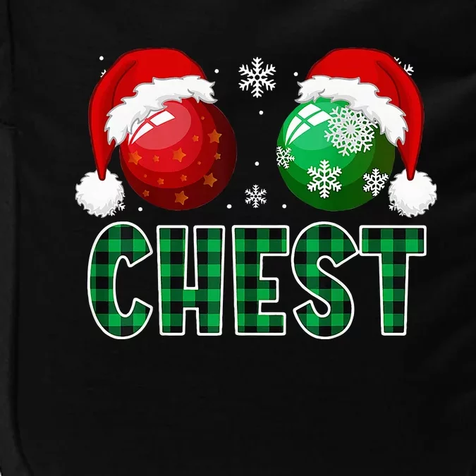 Chest Nuts Christmas Funny Matching Couple Chestnuts Impact Tech Backpack