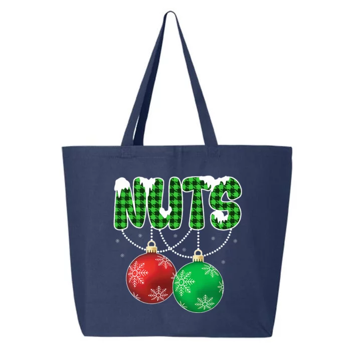 Chest Nuts Christmas Matching Couple Chestnuts 25L Jumbo Tote