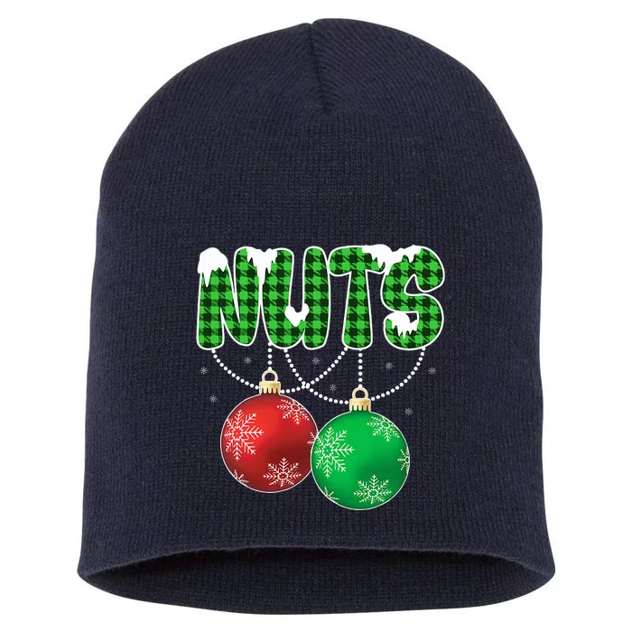 Chest Nuts Christmas Matching Couple Chestnuts Short Acrylic Beanie