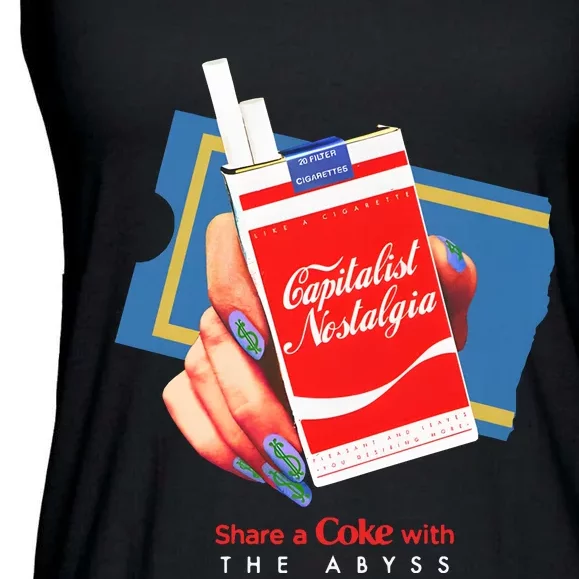 Capitalist Nostalgia Ladies Essential Flowy Tank