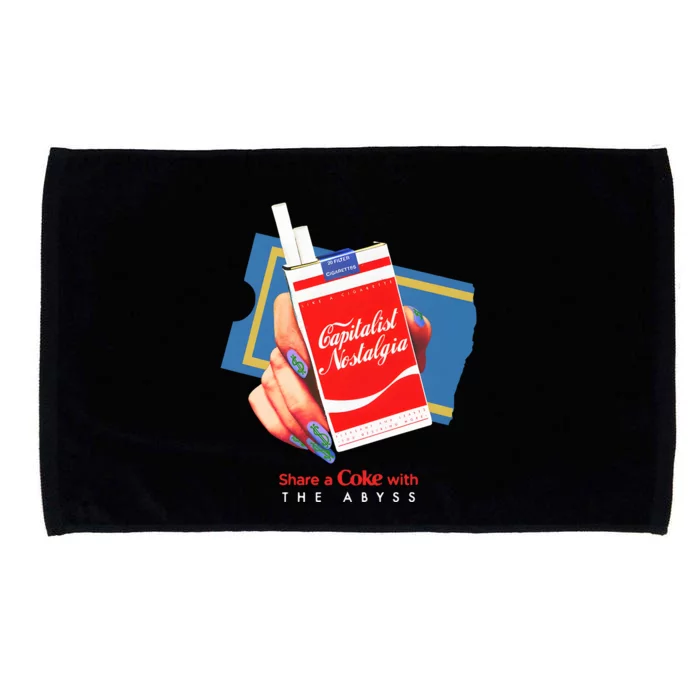 Capitalist Nostalgia Microfiber Hand Towel