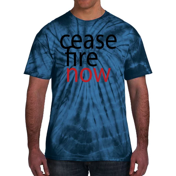 Ceasefire Now Tie-Dye T-Shirt