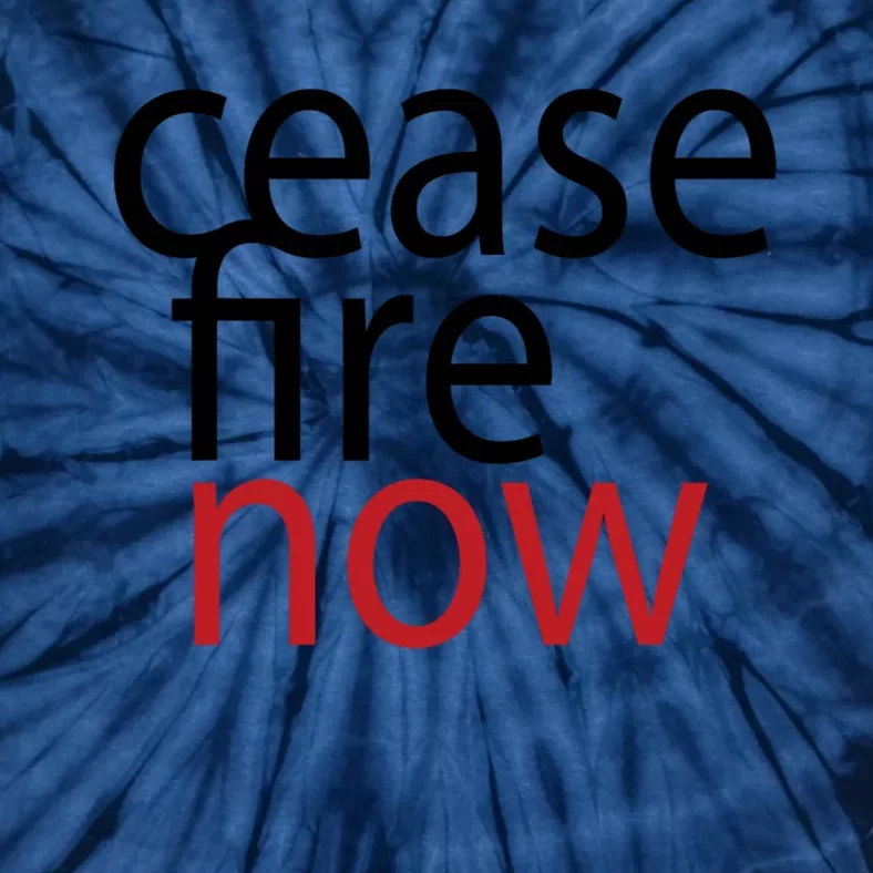 Ceasefire Now Tie-Dye T-Shirt