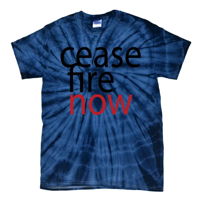 Ceasefire Now Tie-Dye T-Shirt