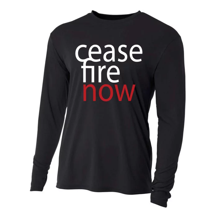 Ceasefire Now Cooling Performance Long Sleeve Crew