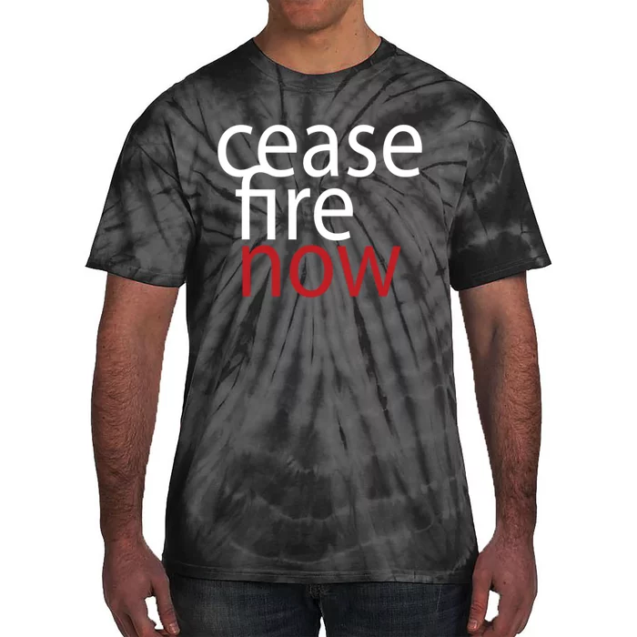 Ceasefire Now Tie-Dye T-Shirt